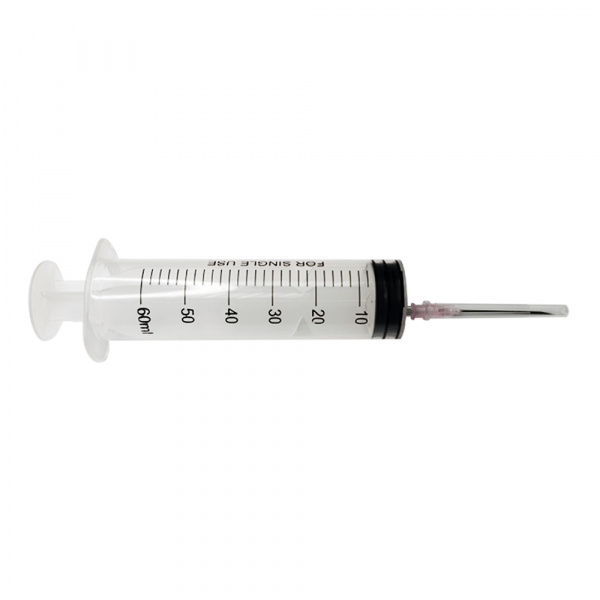 Шприц медицинский Luer Slip Медицина Medical syringe Luer Slip, 60 мл